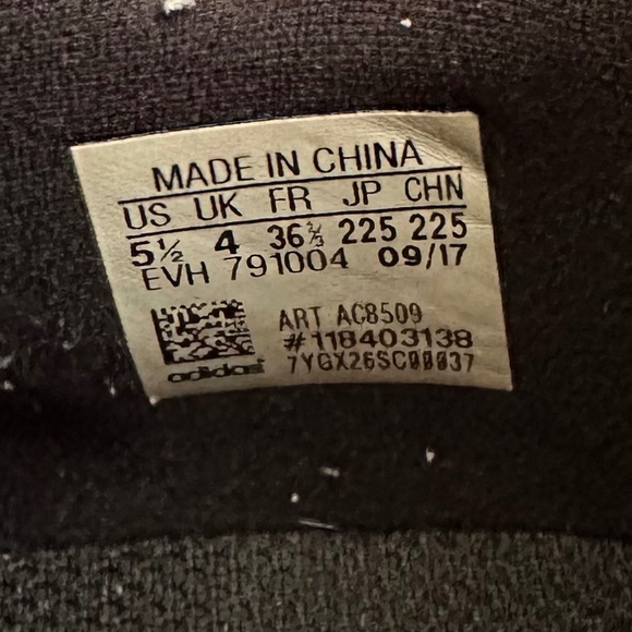 Adidas Originals Prophere Black/Solar Red White AC8509 Women's US size 5.5 Shoes - Picture 11 of 12